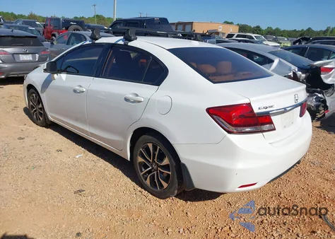 2013 Honda Civic Ex-L from USA, damaged, VIN 19XFB2F97DE001133